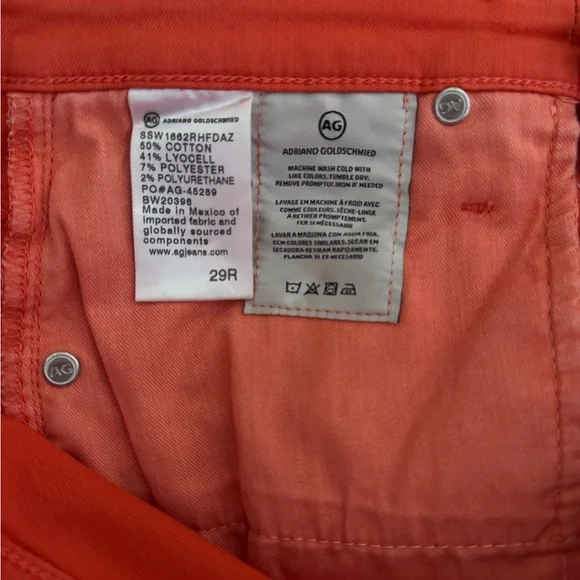 AG The Jodi Crop High Rise slim Flare Leg size 29 - Picture 8 of 11